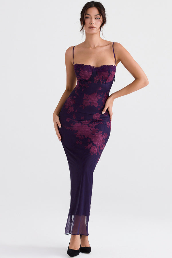 Rosavelle Floral Print Maxi Dress