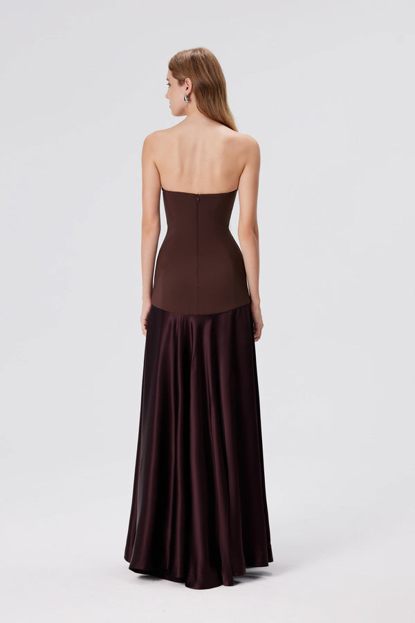 Talienne Strapless Maxi Dress