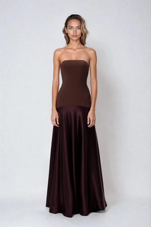 Talienne Strapless Maxi Dress