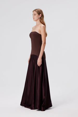 Talienne Strapless Maxi Dress