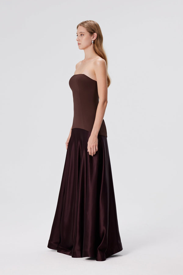 Talienne Strapless Maxi Dress