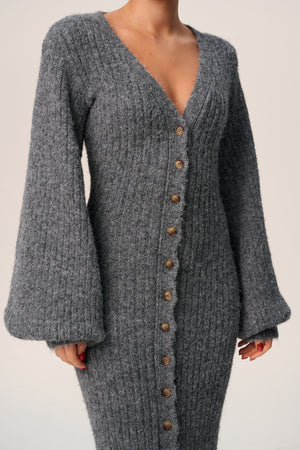 Paulina Knitted Hawthorne Dress