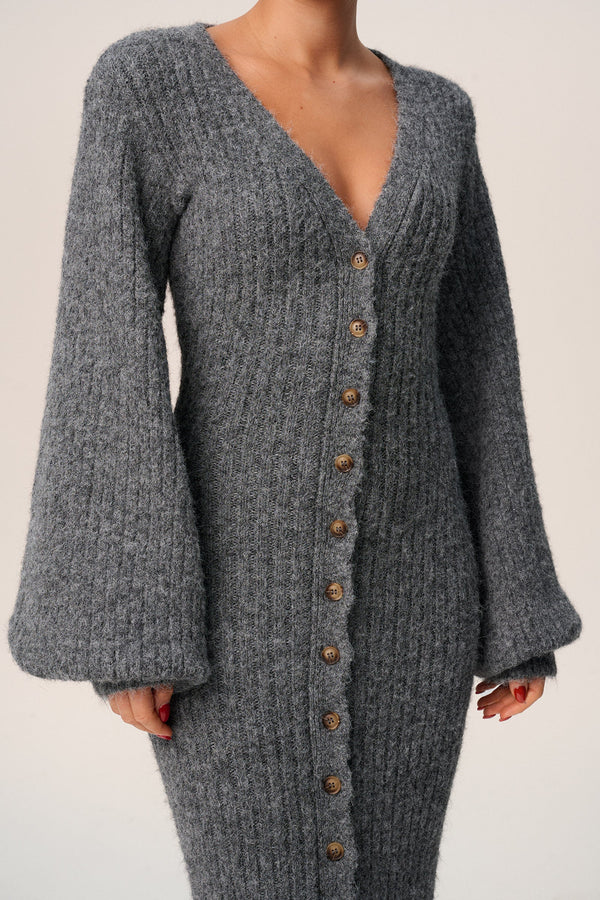 Paulina Knitted Hawthorne Dress