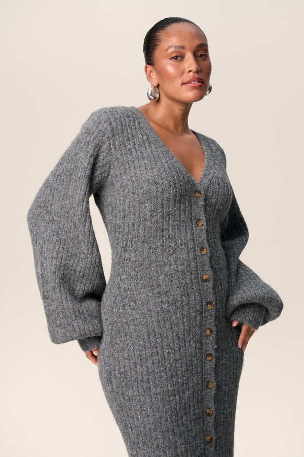 Paulina Knitted Hawthorne Dress
